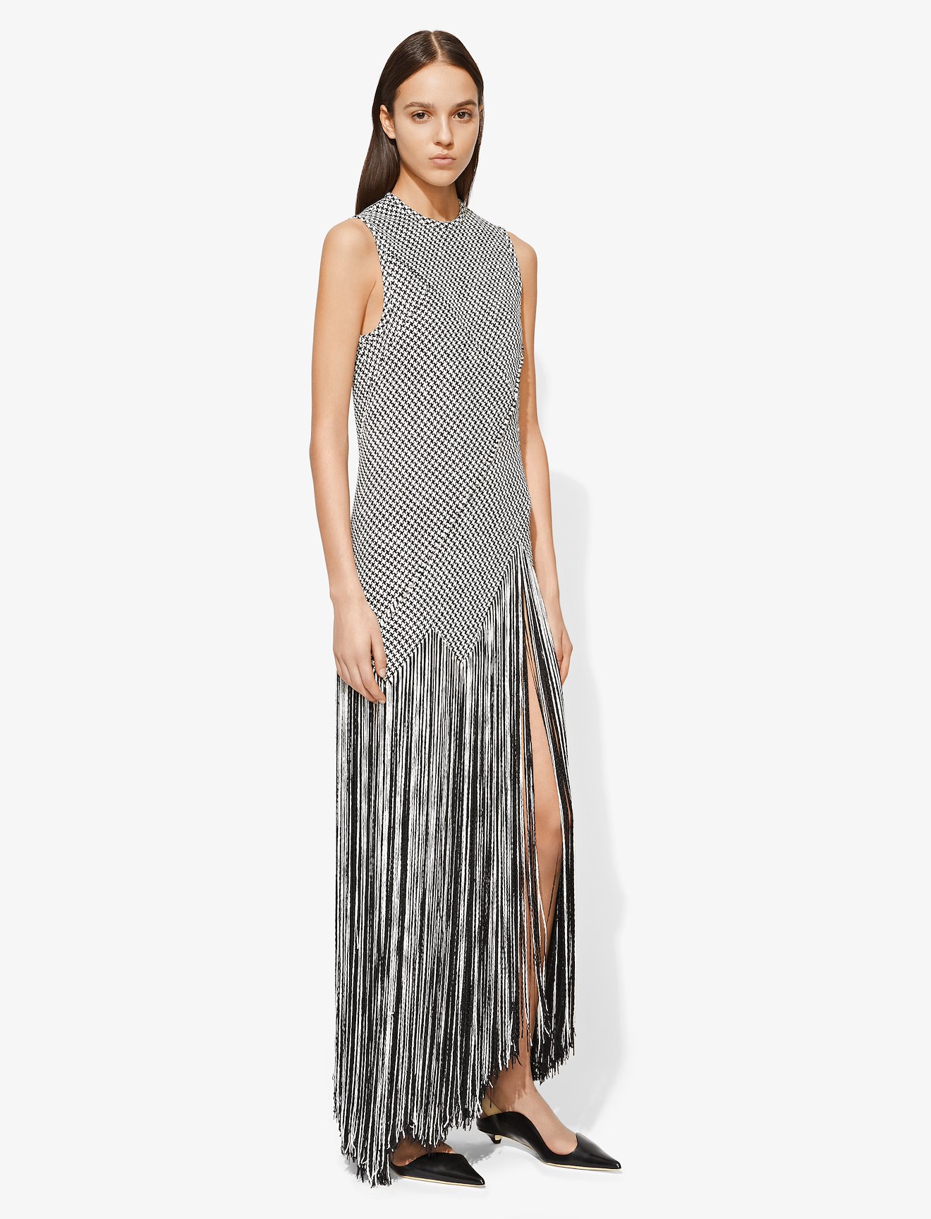 Re Edition Long Fringed Dress #1
