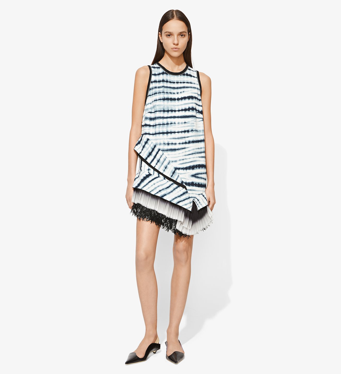 Re Edition Tie Dye Asymmetrical Dress