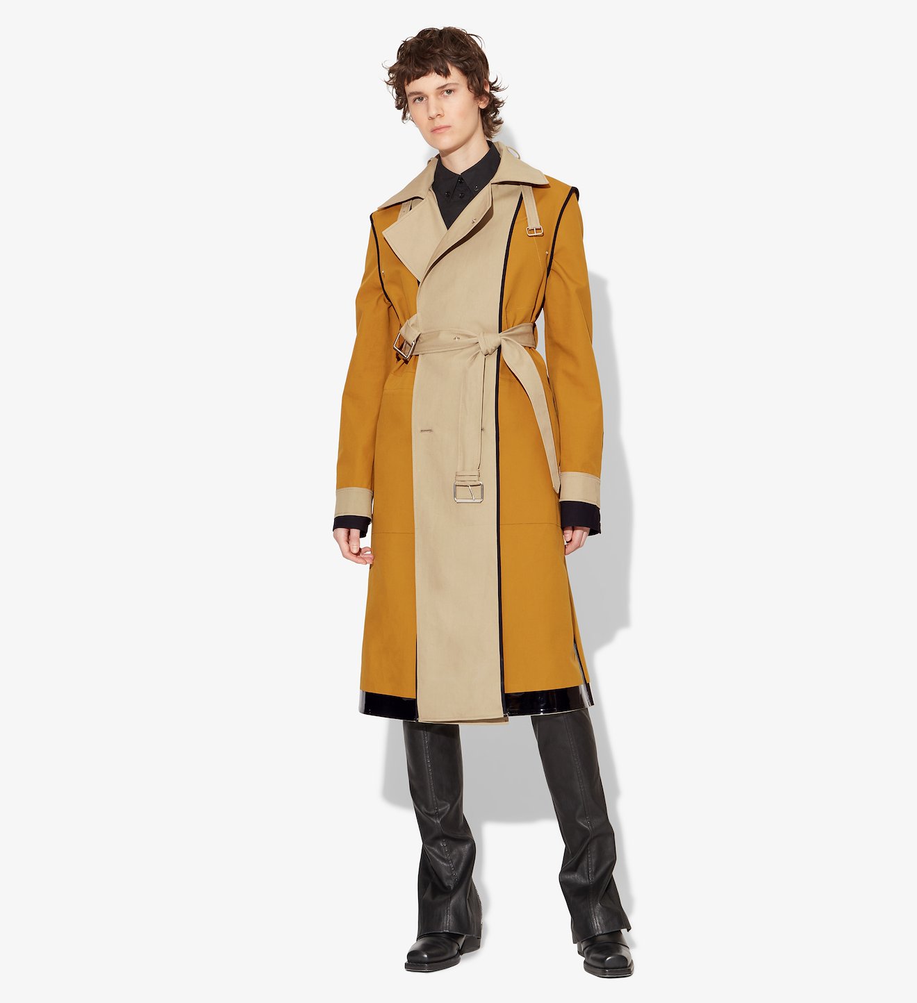 Reversible Bonded Trench Coat