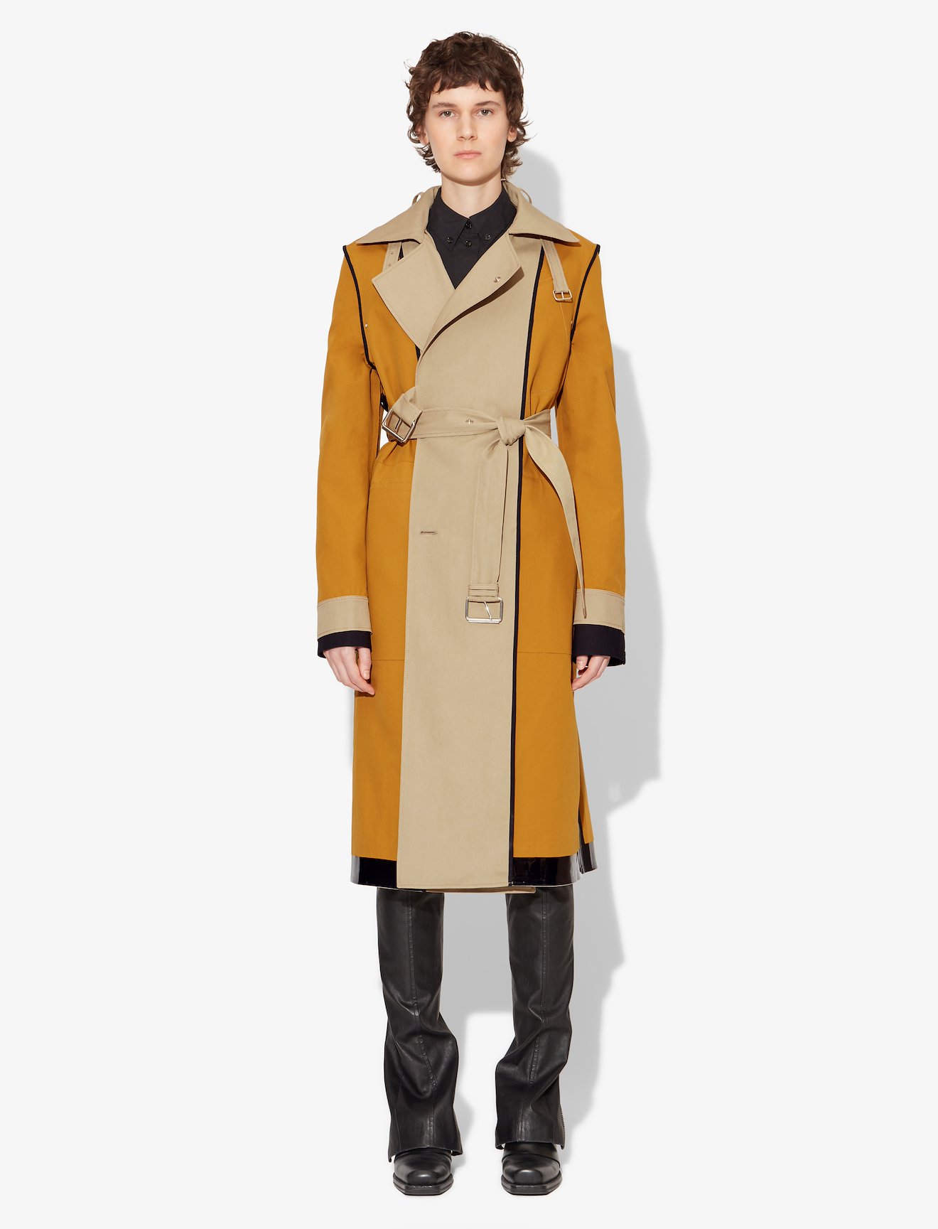 Reversible Bonded Trench Coat #1