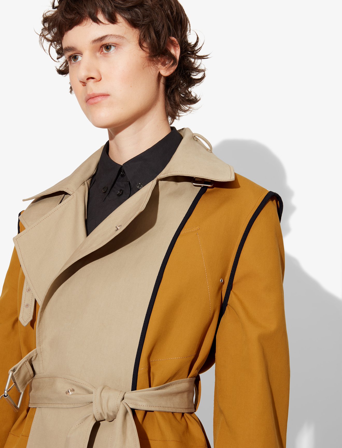 Reversible Bonded Trench Coat #3