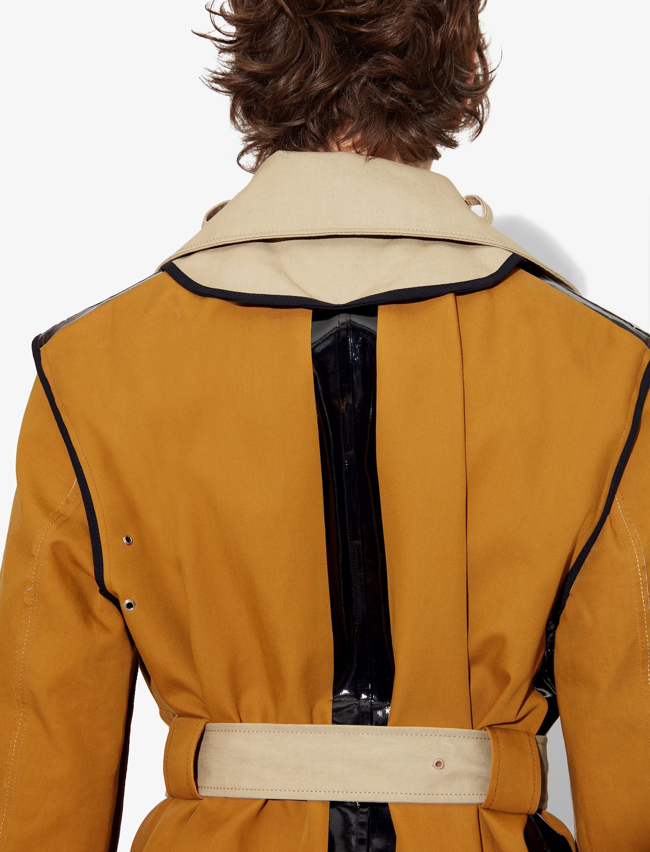 Reversible Bonded Trench Coat #4
