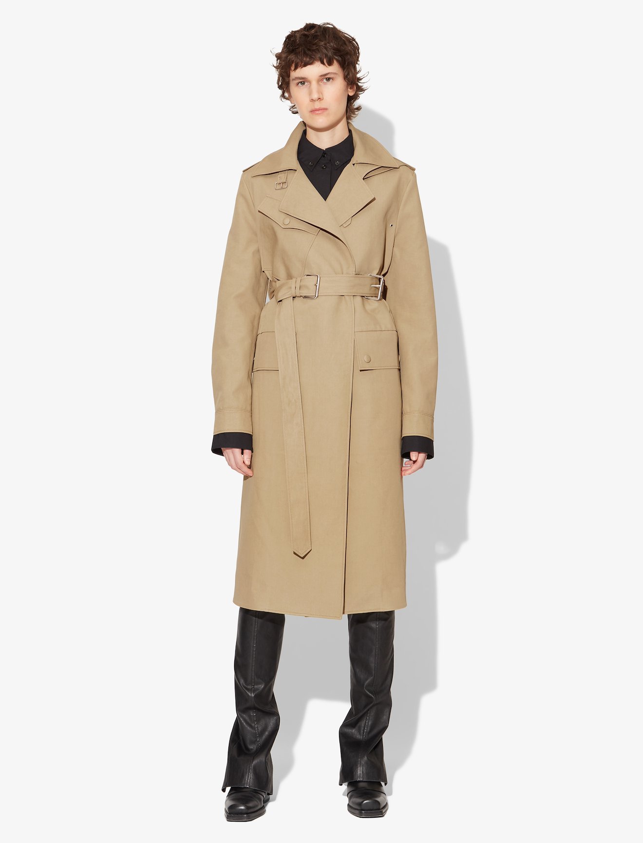 Reversible Bonded Trench Coat #6