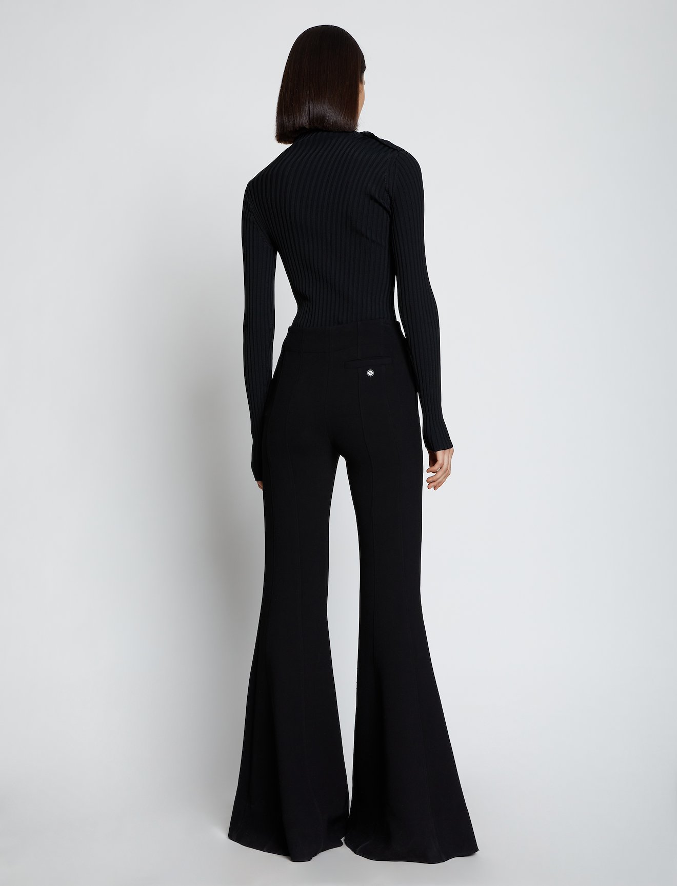Rib Knit Twisted Top #2