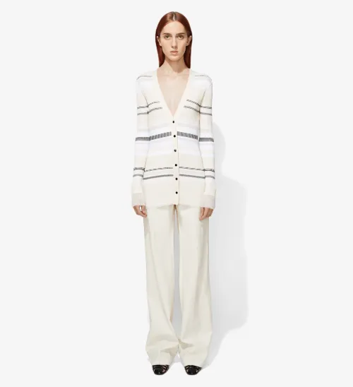 Ribbed Cardigan