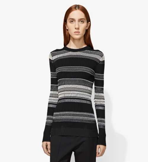 Ribbed Crewneck