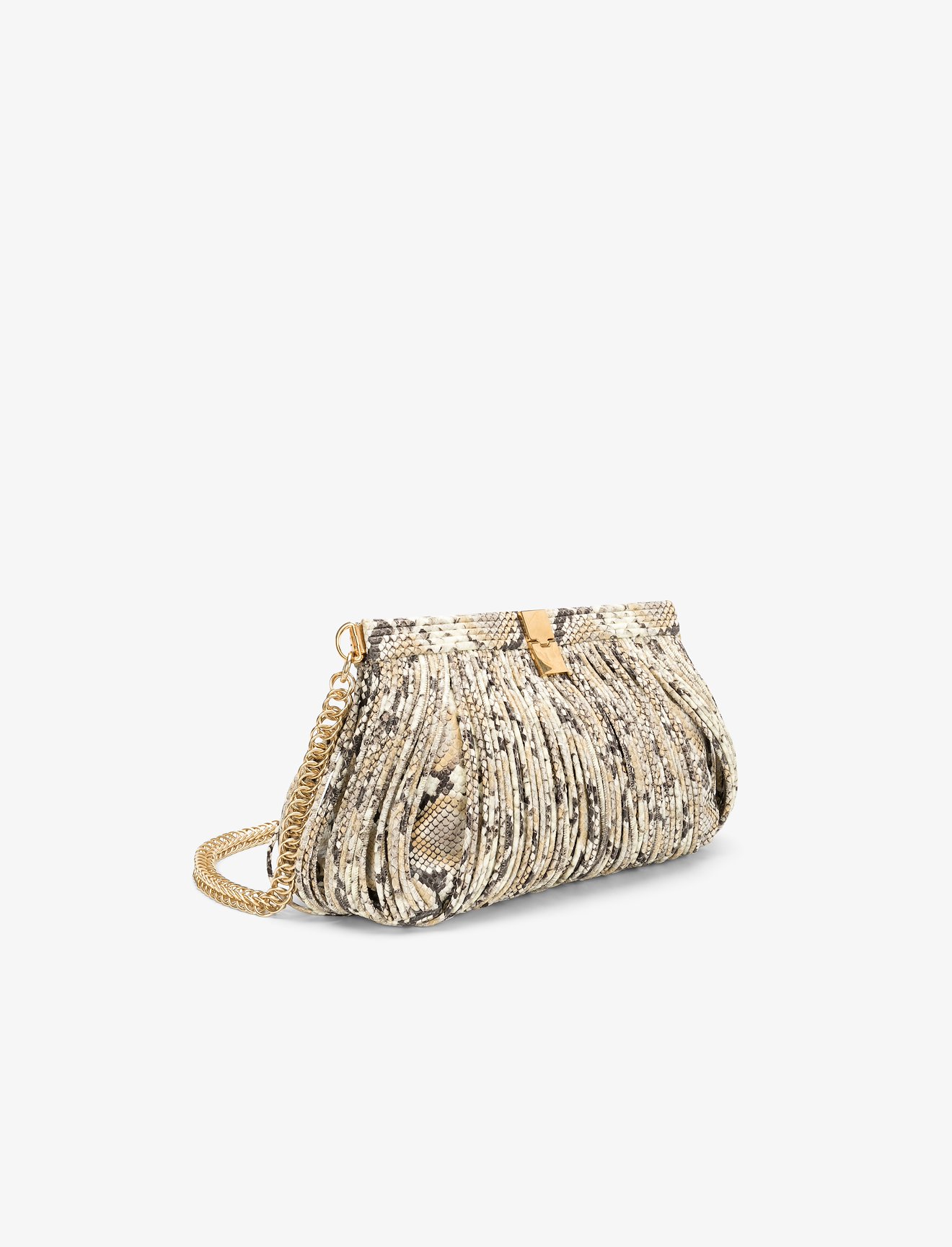 Rolo Frame Clutch Printed Snake #3
