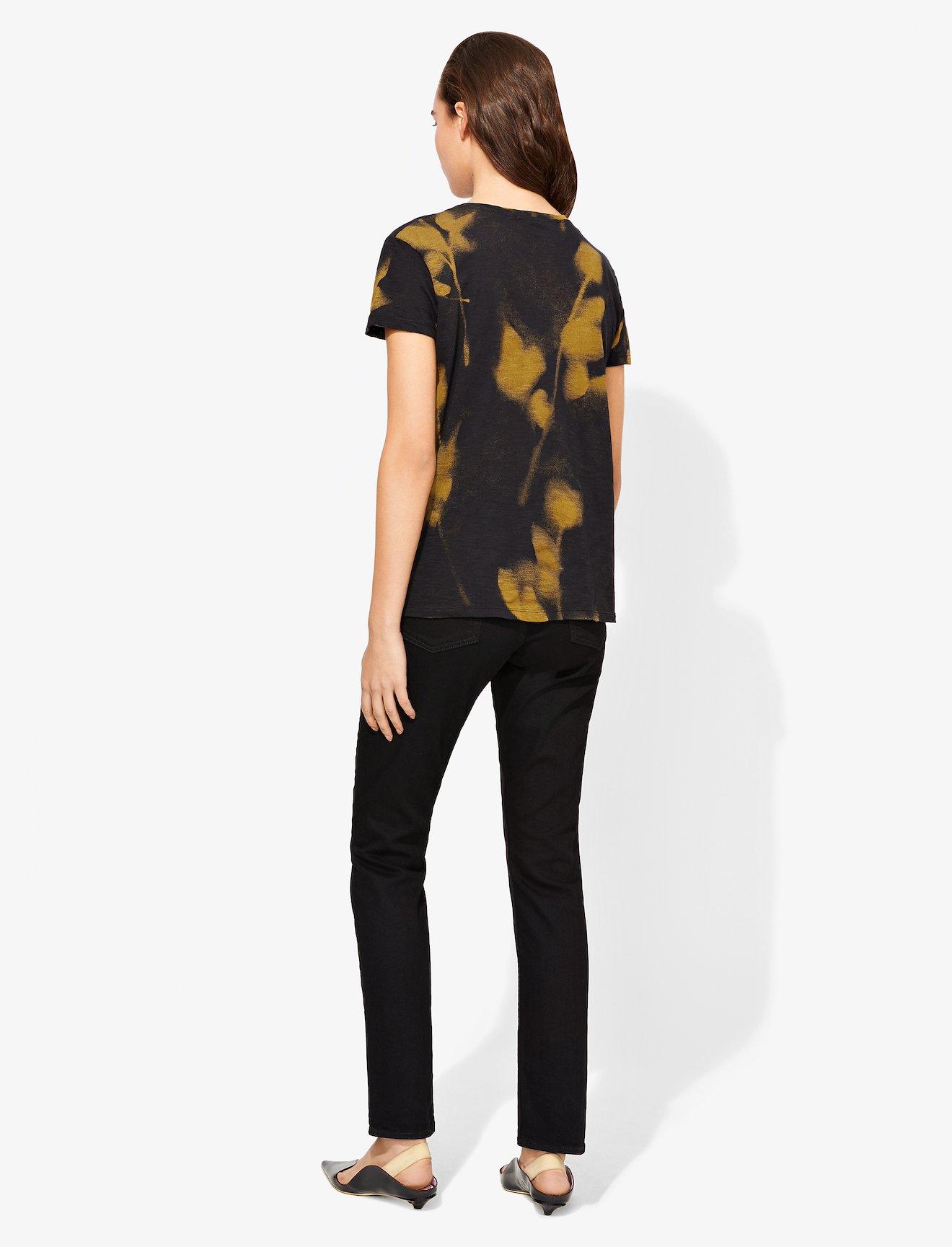 Rose Imprint Short Sleeve T-Shirt #3