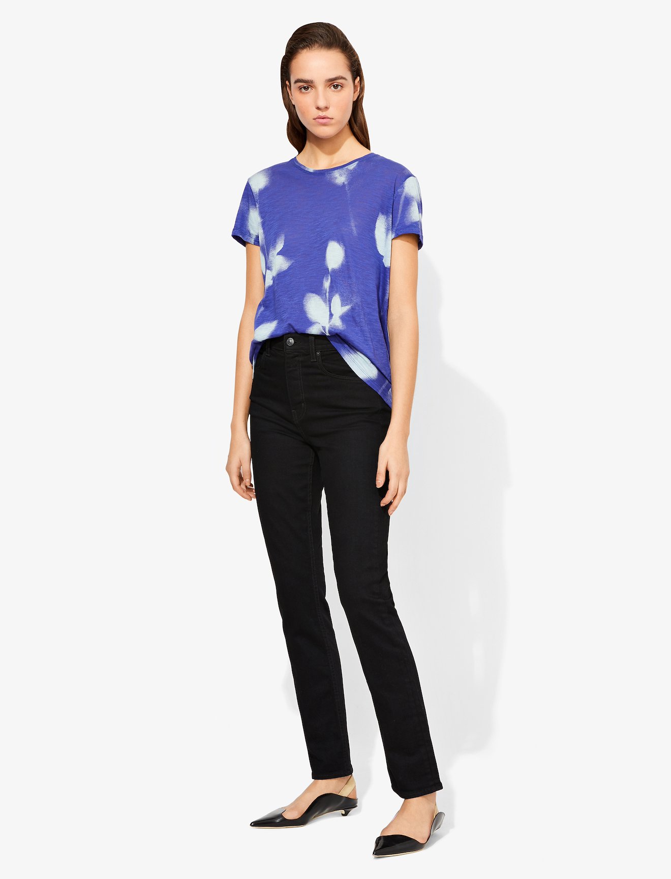 Rose Imprint Short Sleeve T-Shirt #2