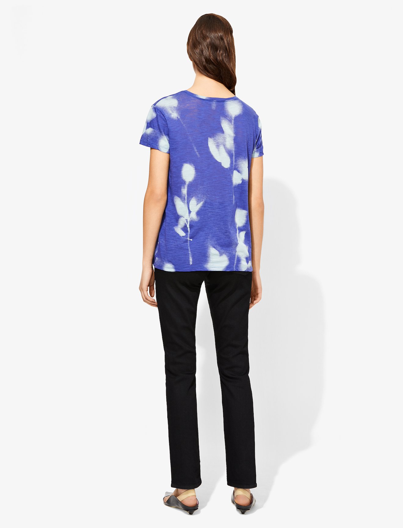 Rose Imprint Short Sleeve T-Shirt #3