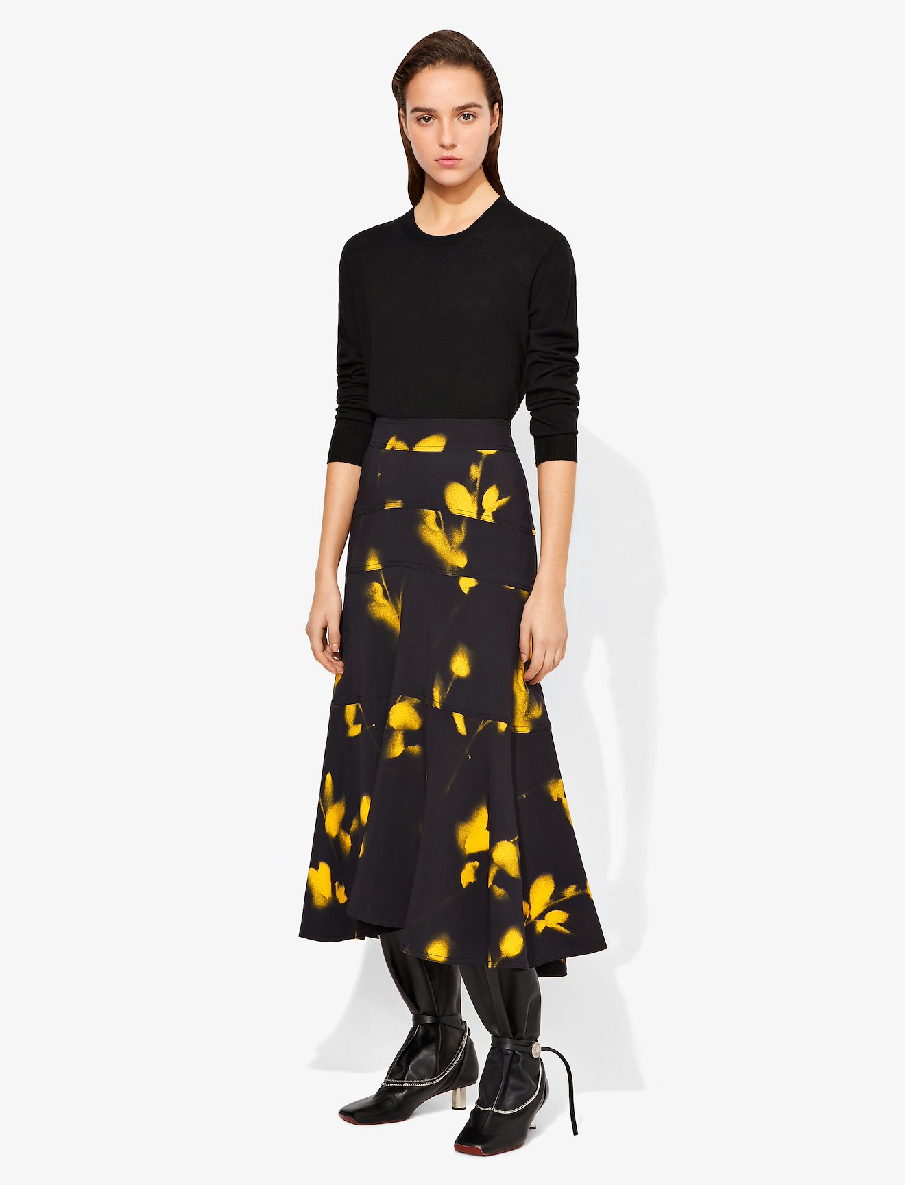Rose Imprint Skirt #1