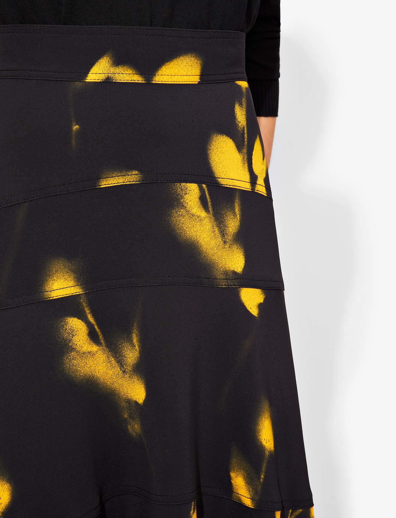 Rose Imprint Skirt #4