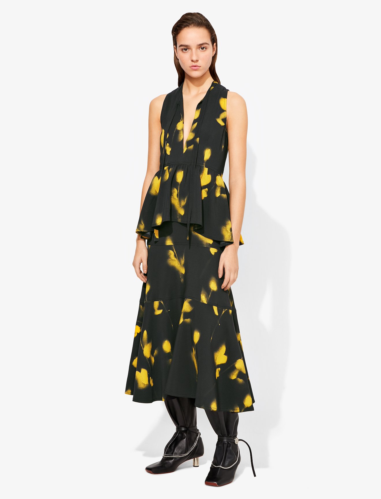 Rose Imprint Top #2