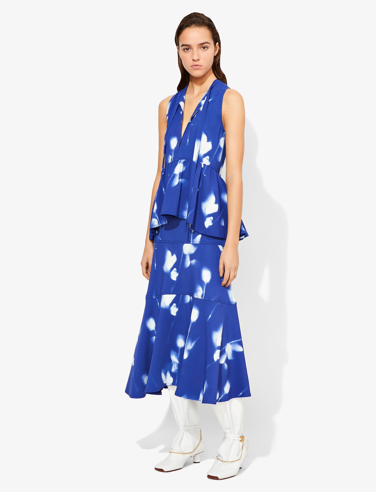 Rose Imprint Top #2