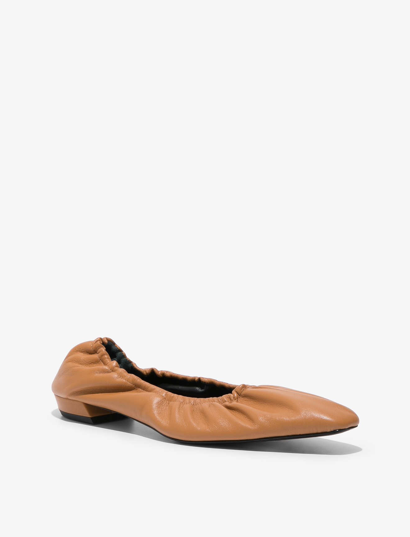 Ruched Ballet Flats #1
