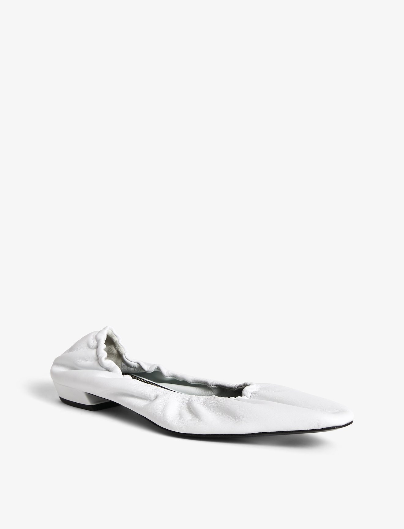 Ruched Ballet Flats #1