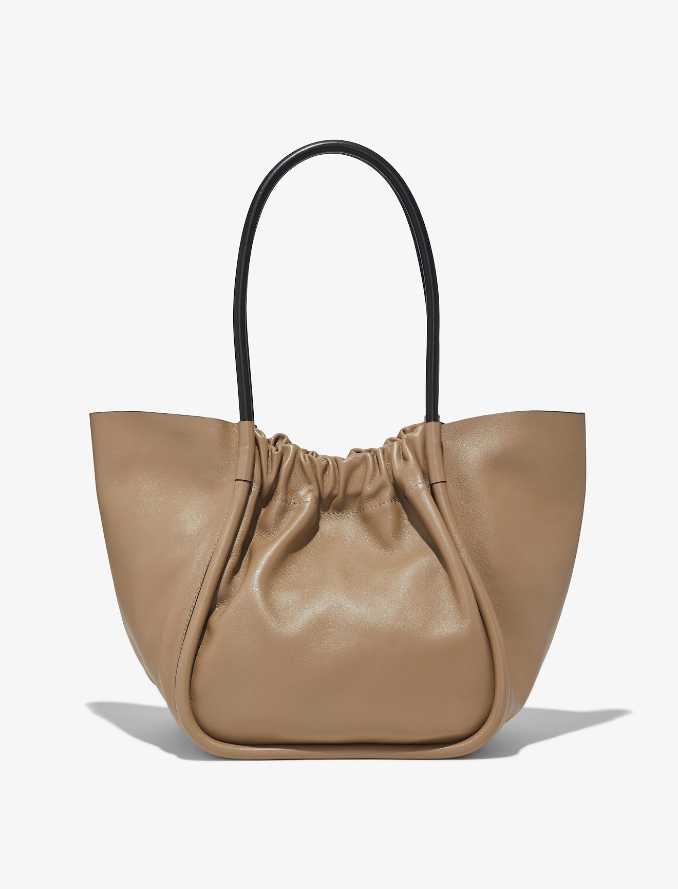 Ruched L Tote #3