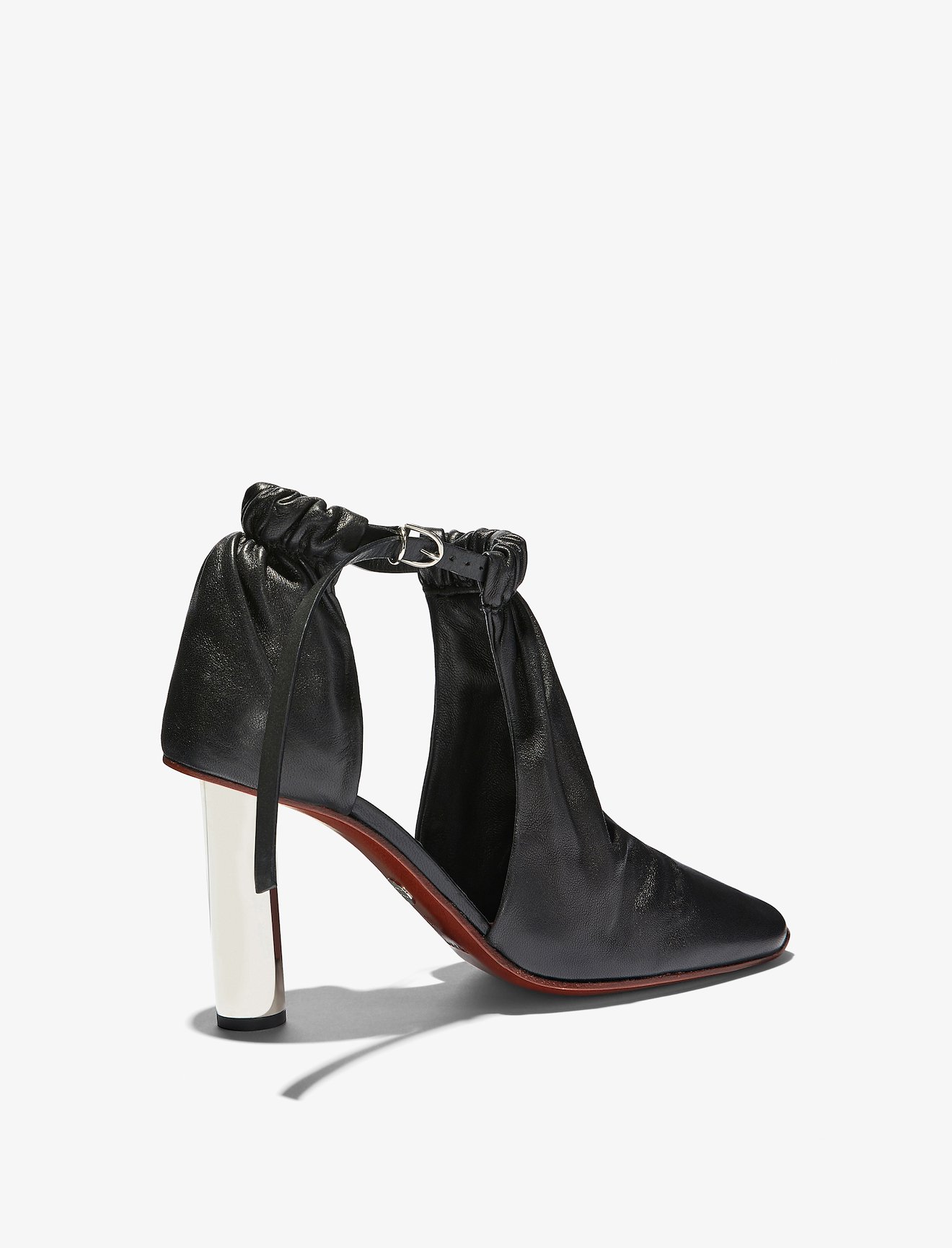 Ruched Nappa Booties #2