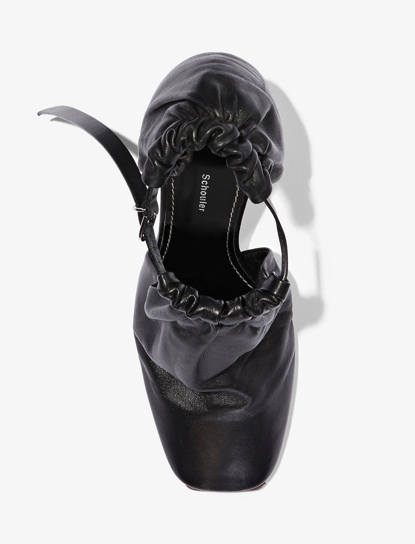 Ruched Nappa Booties #3