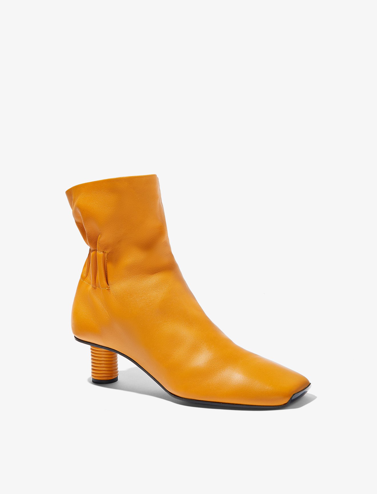 Ruched Nappa Boots #1