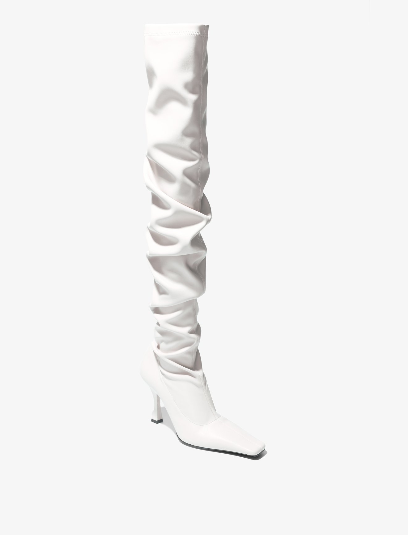 Ruched Over The Knee Boots #1
