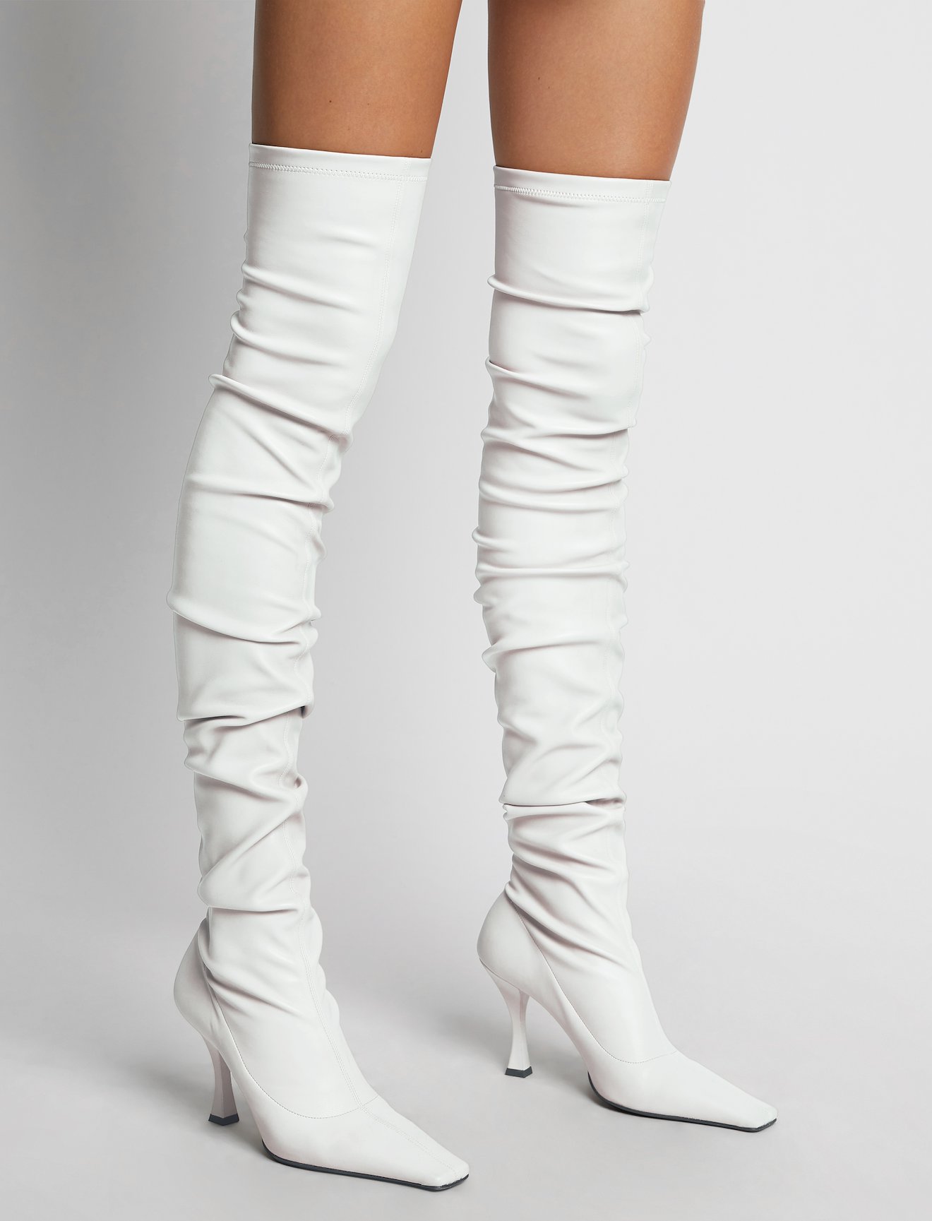 Ruched Over The Knee Boots #4