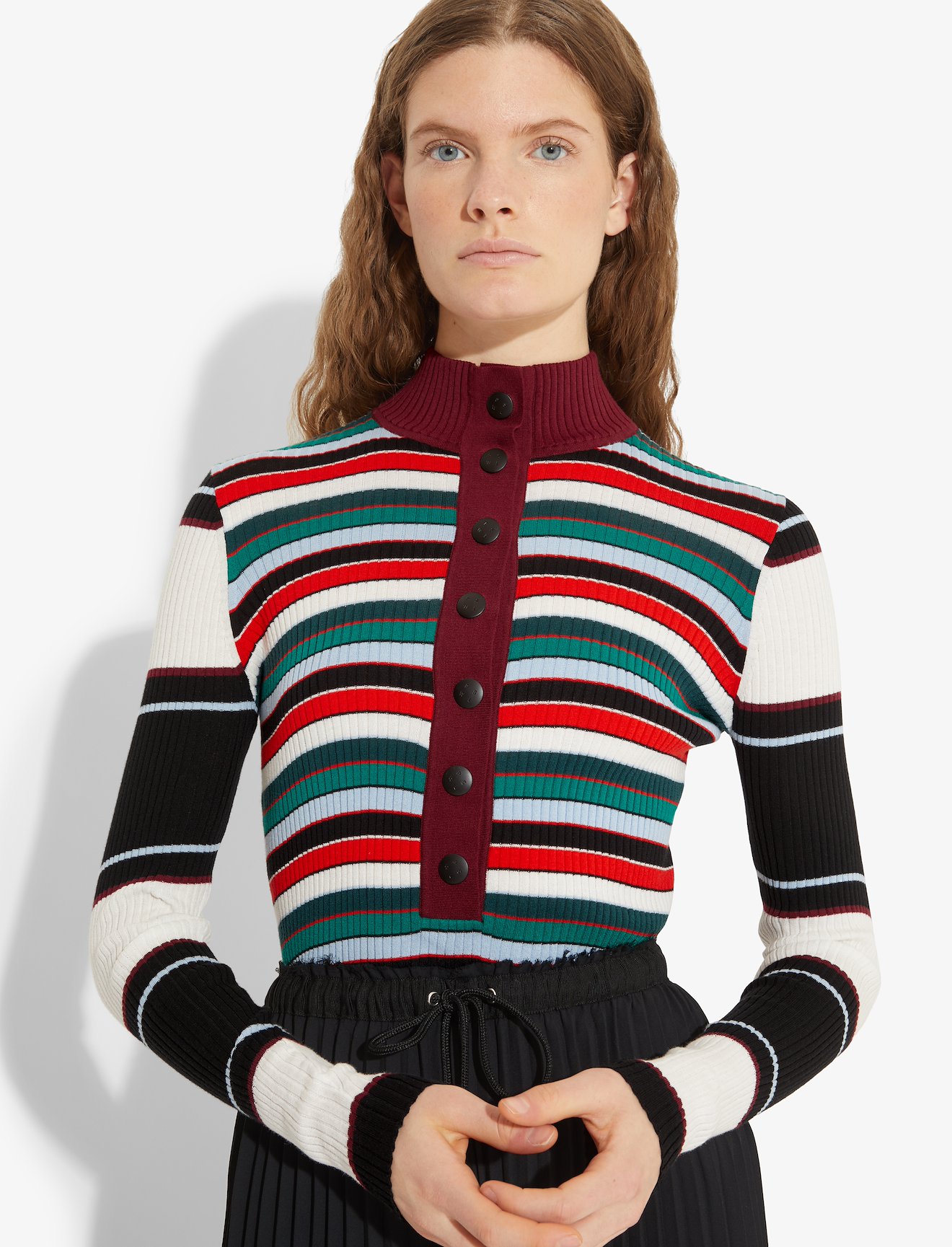 Rugby Striped Turtleneck #3