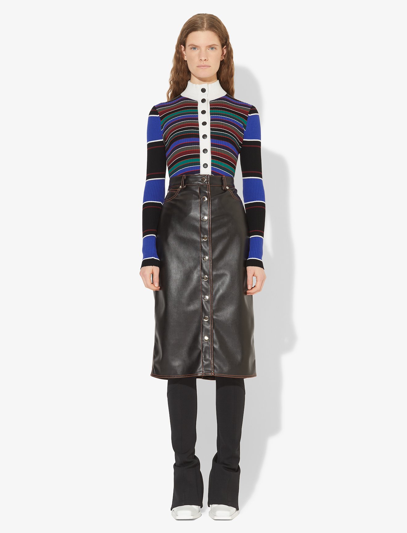 Rugby Striped Turtleneck #1