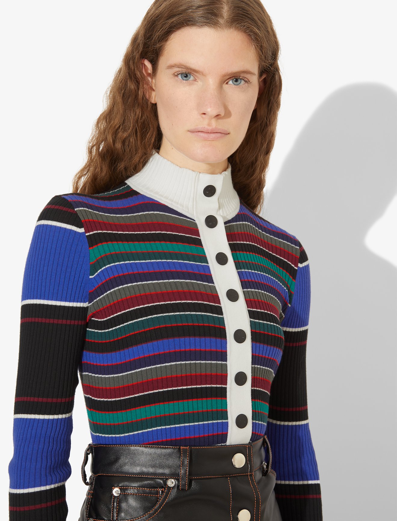 Rugby Striped Turtleneck #3