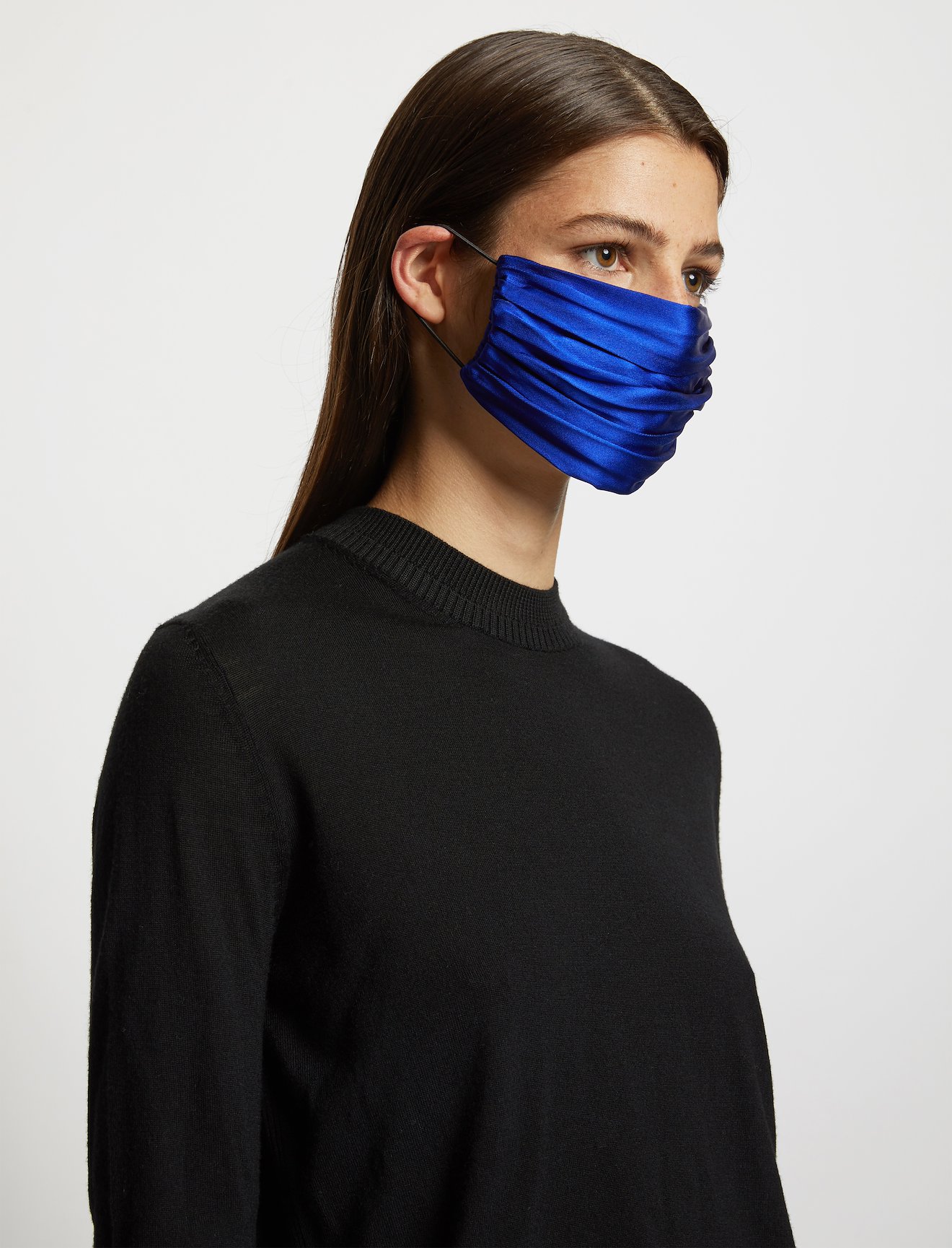 Satin Mask With Pouch #1