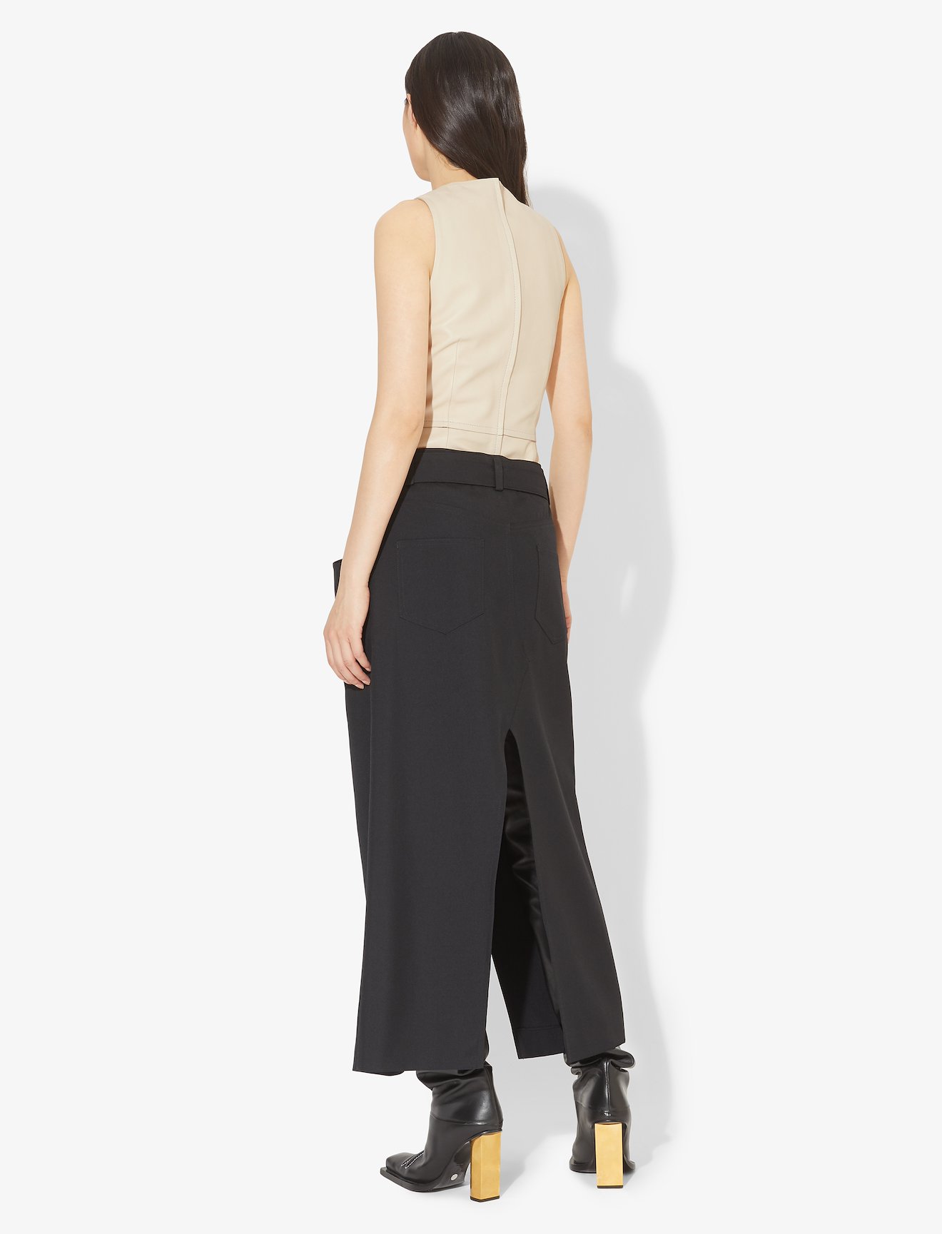 Sculpted Leather Top #2
