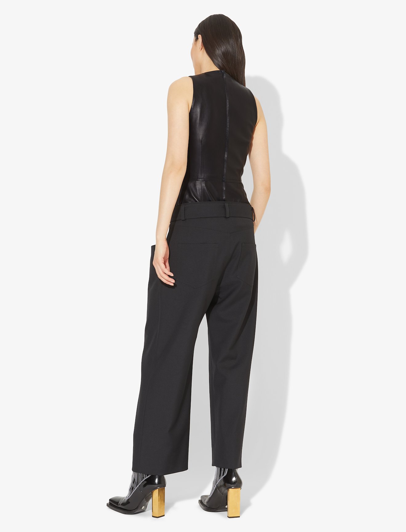 Sculpted Leather Top #2