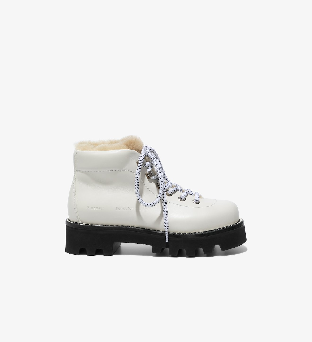 Shearling Hiking Boots