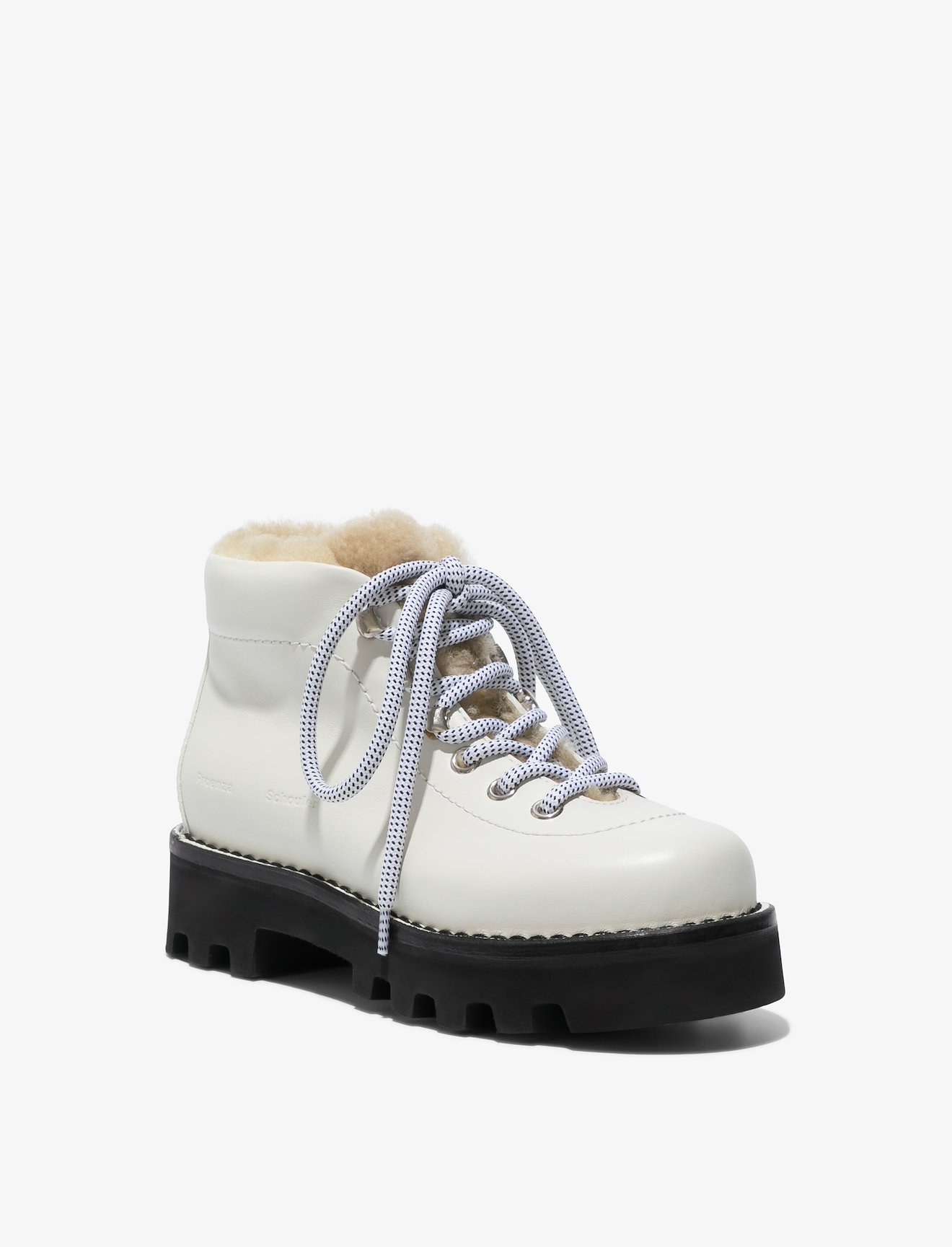 Shearling Hiking Boots #1