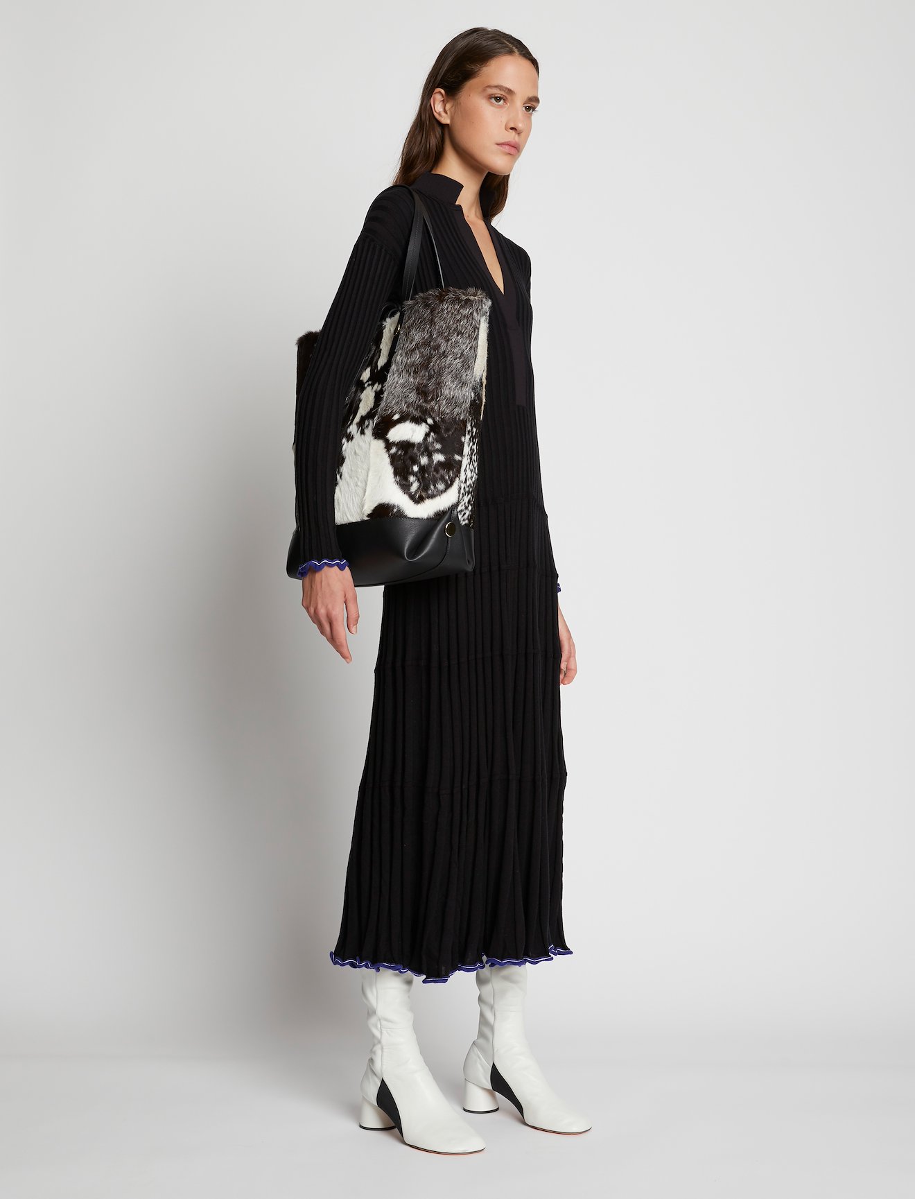 Shearling North South Tobo Tote #2