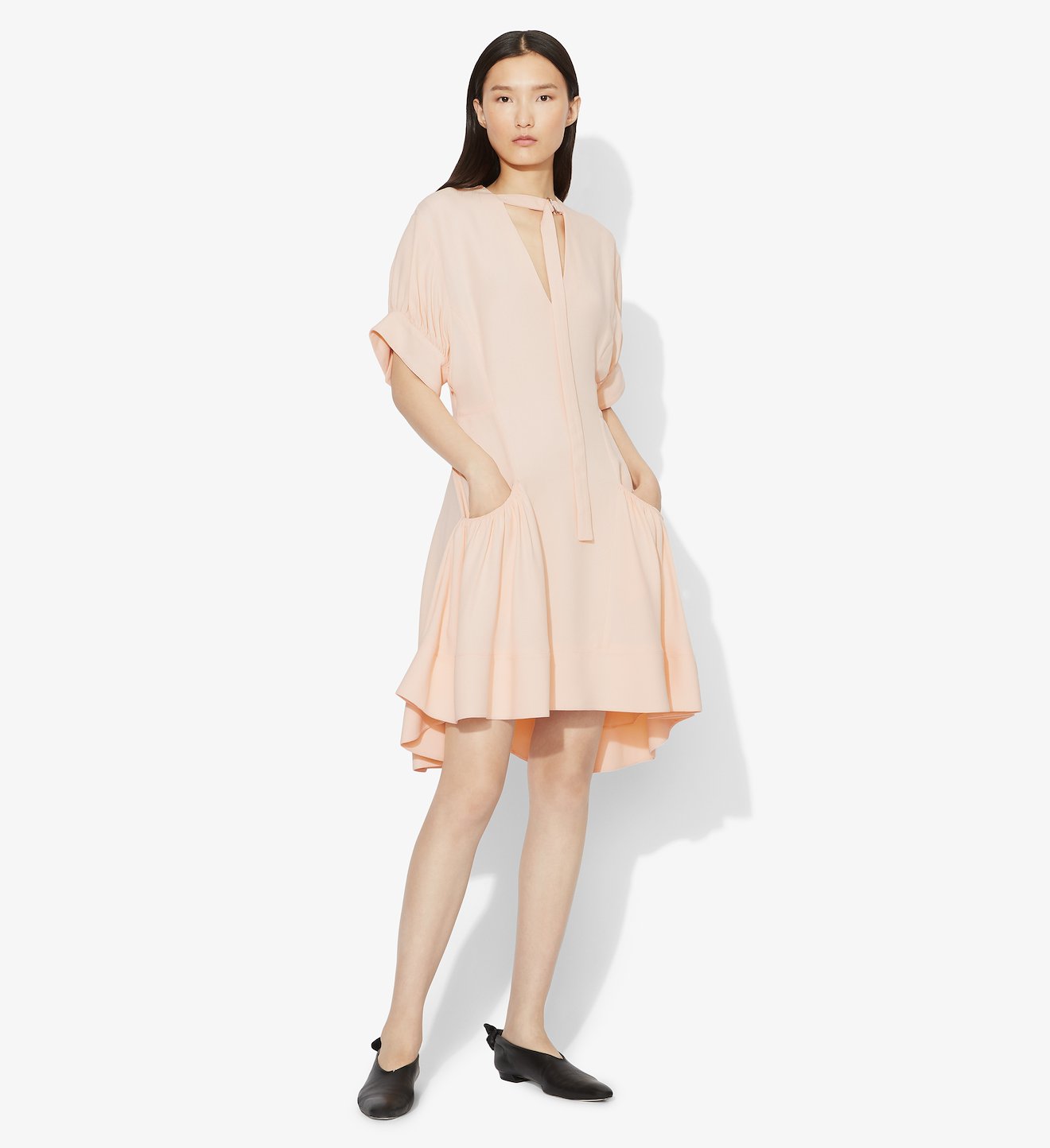 Short Crepe Dress