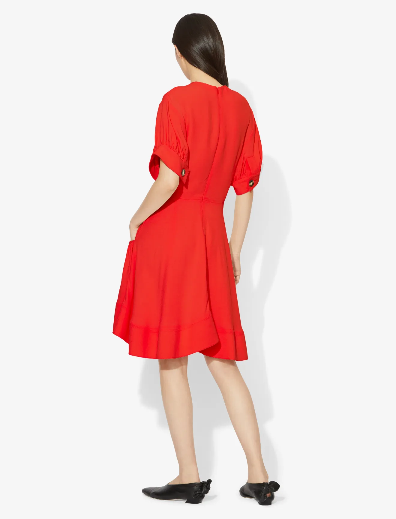 proenza schouler red dress