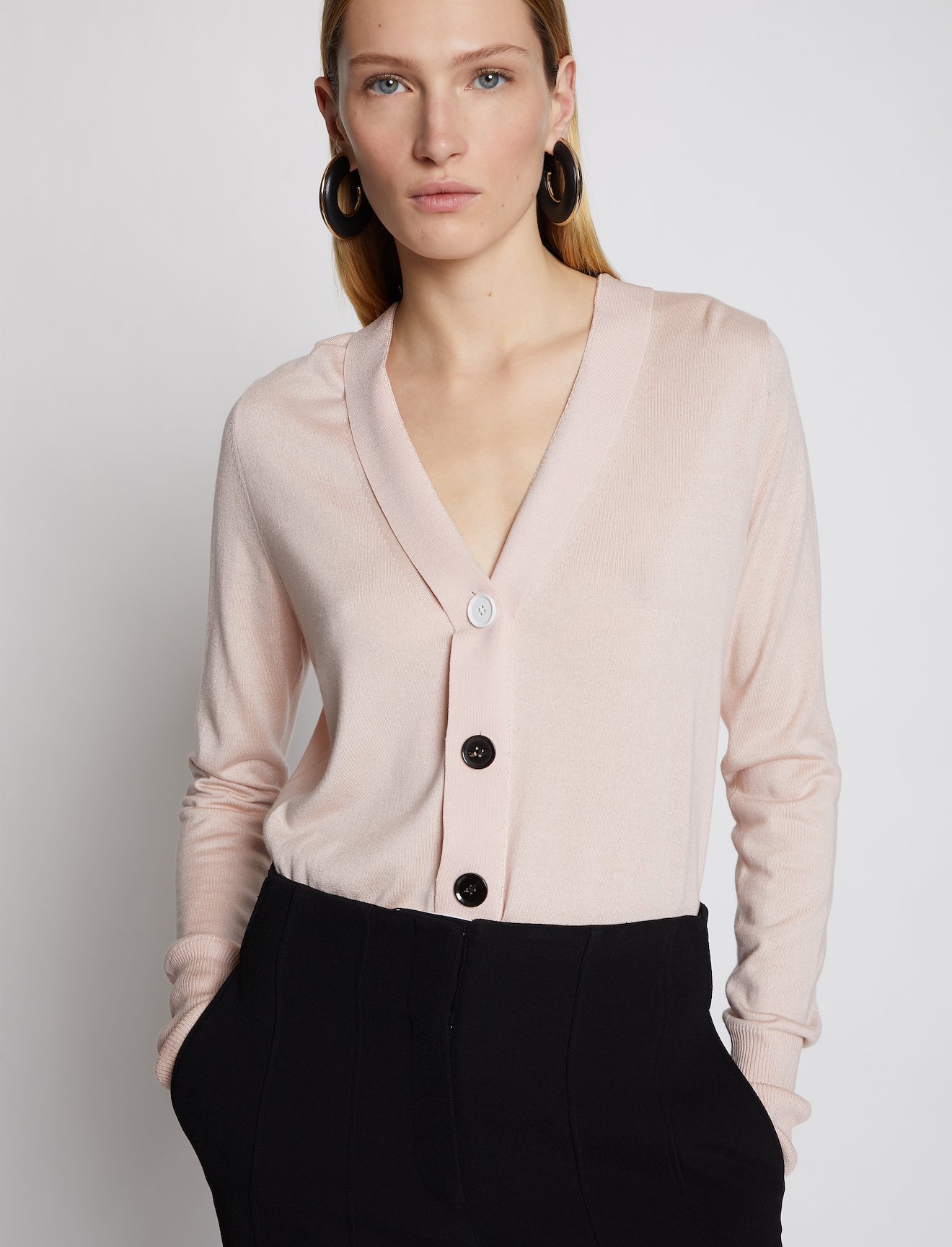 Silk Cashmere Cardigan #3