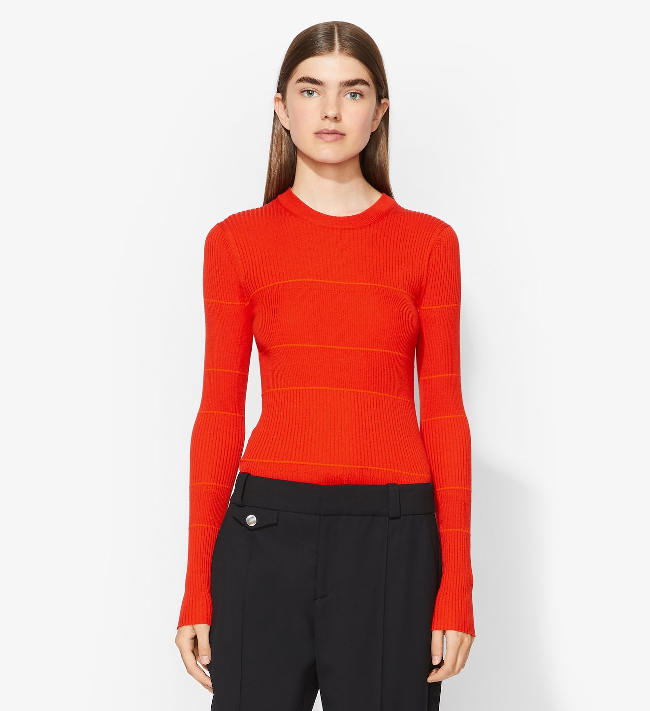 Silk Cashmere Knit Crewneck