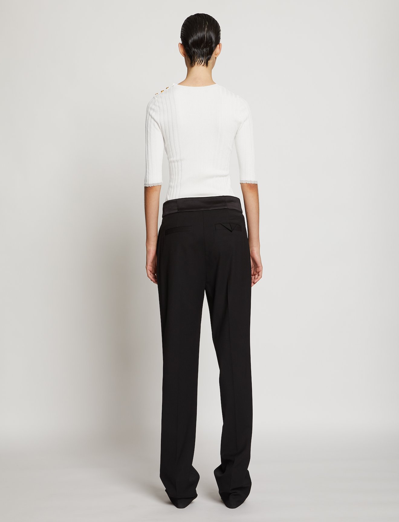 Silk Cashmere Knit Top #2