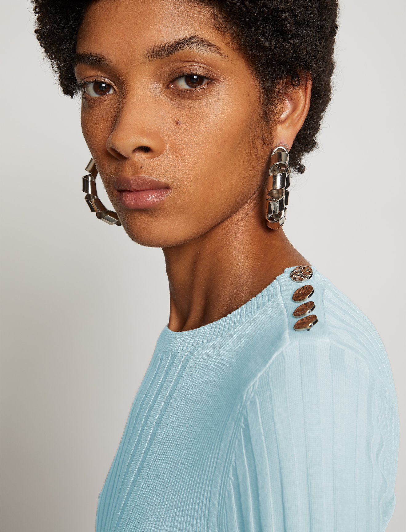 Silk Cashmere Knit Top #3