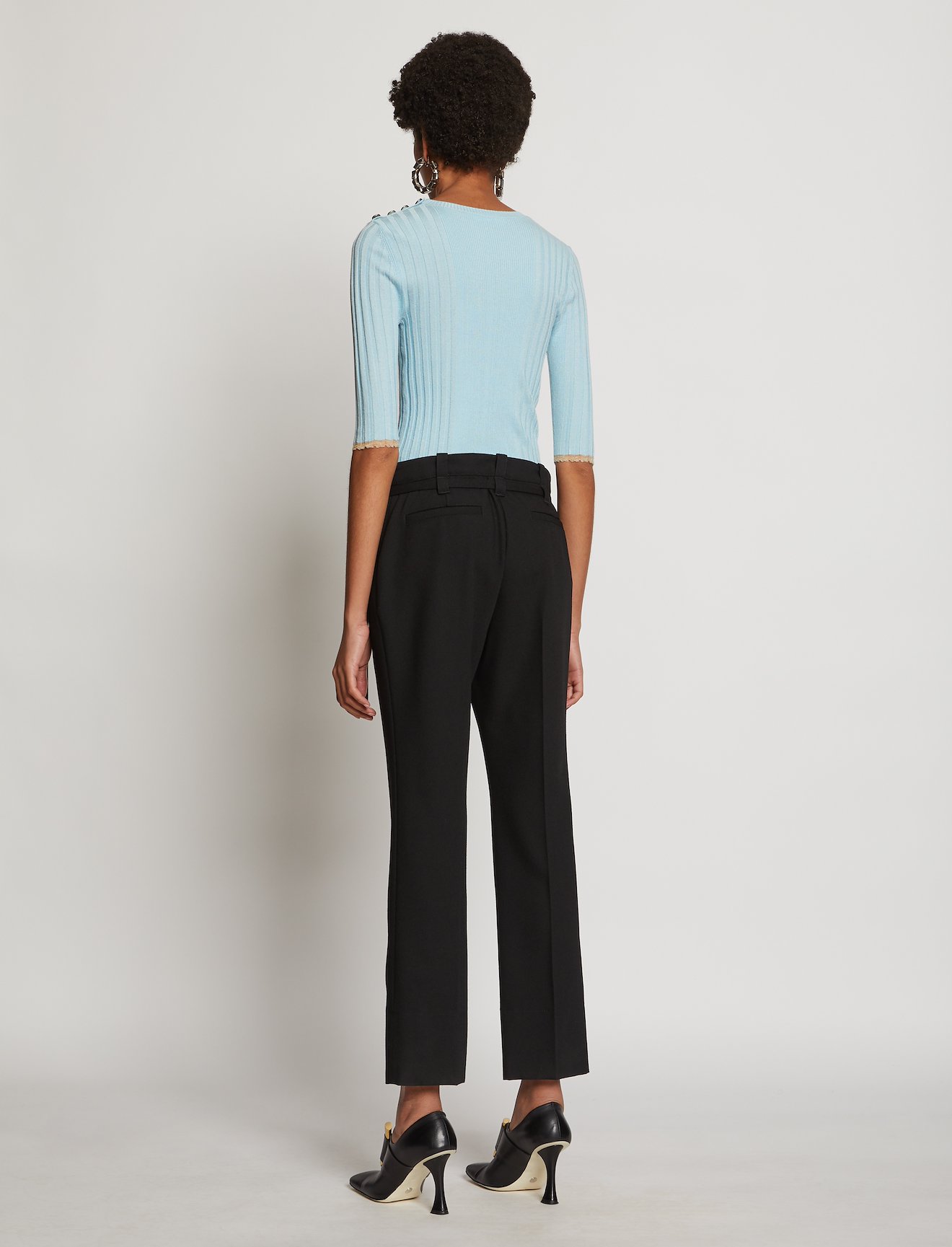 Silk Cashmere Knit Top #2