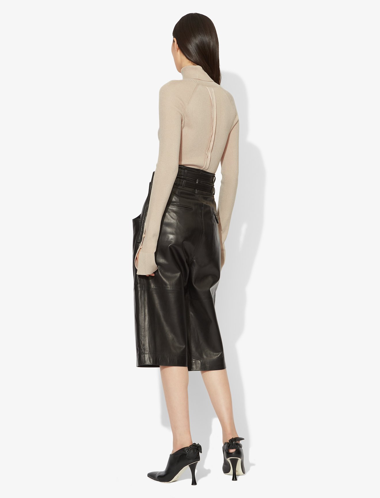 Silk Cashmere Long Sleeve Knit Turtleneck #2