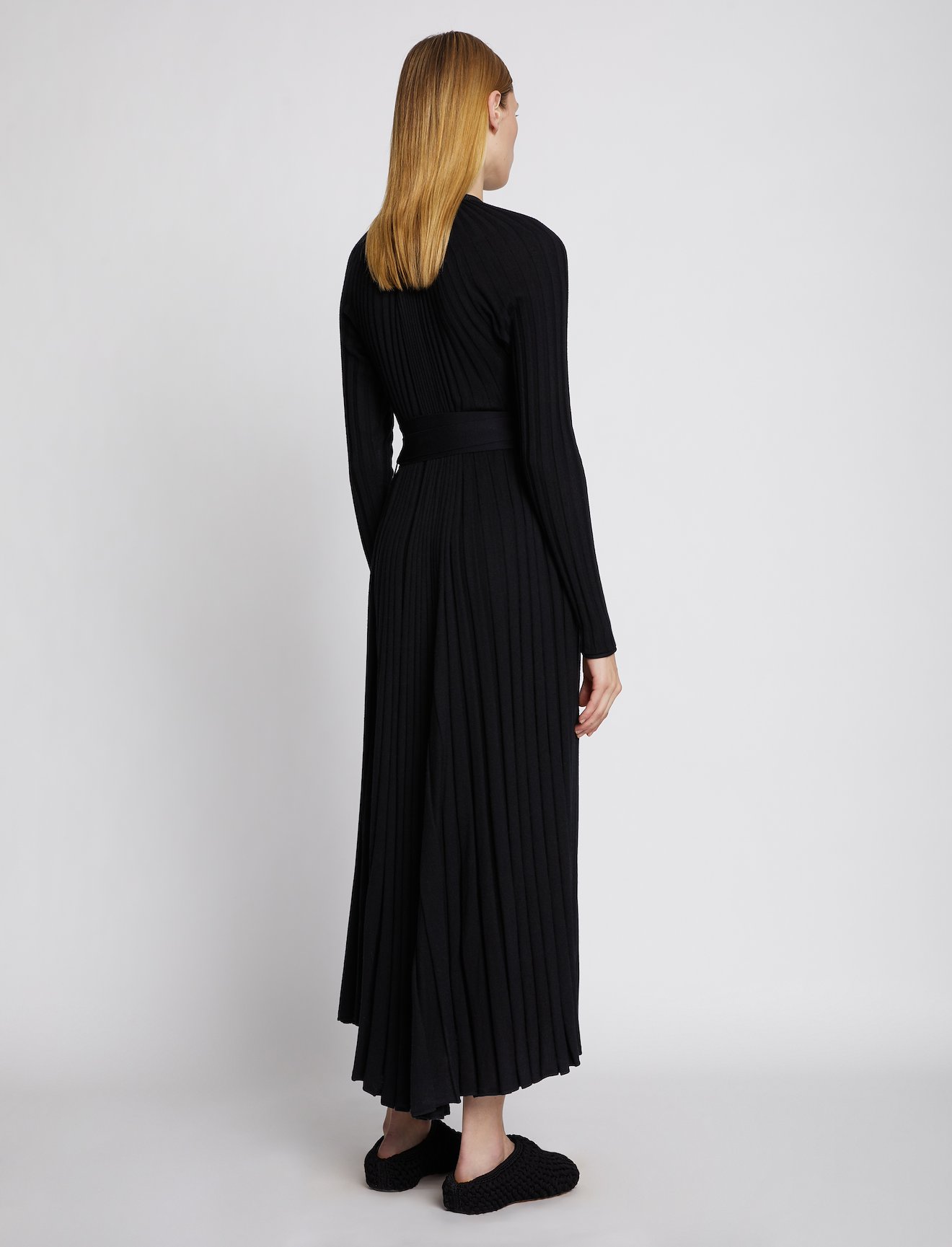 Silk Cashmere Pleated Dress #2