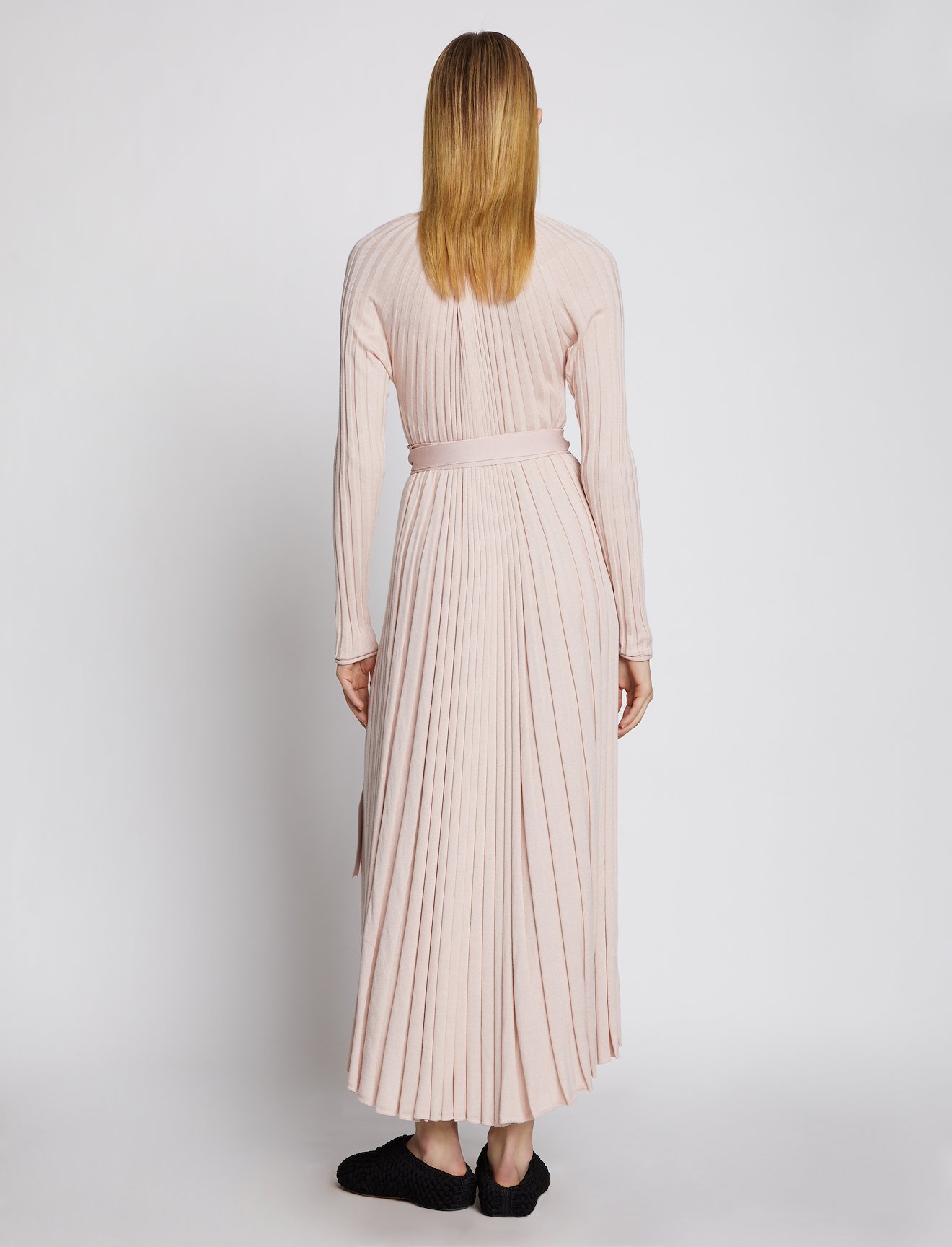 Silk Cashmere Pleated Dress #2