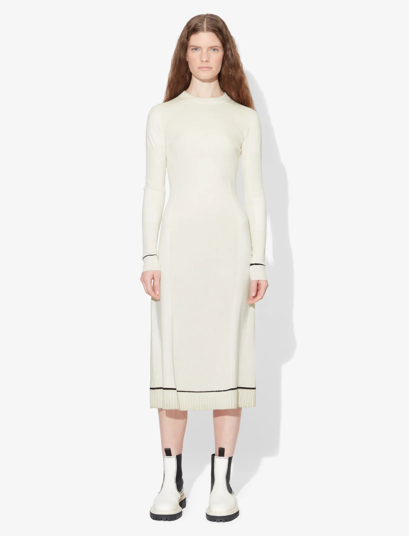 cashmere knit dress