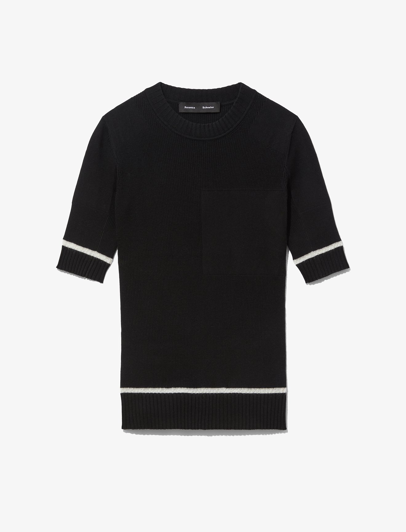 Silk Cashmere Rib Knit Top #4
