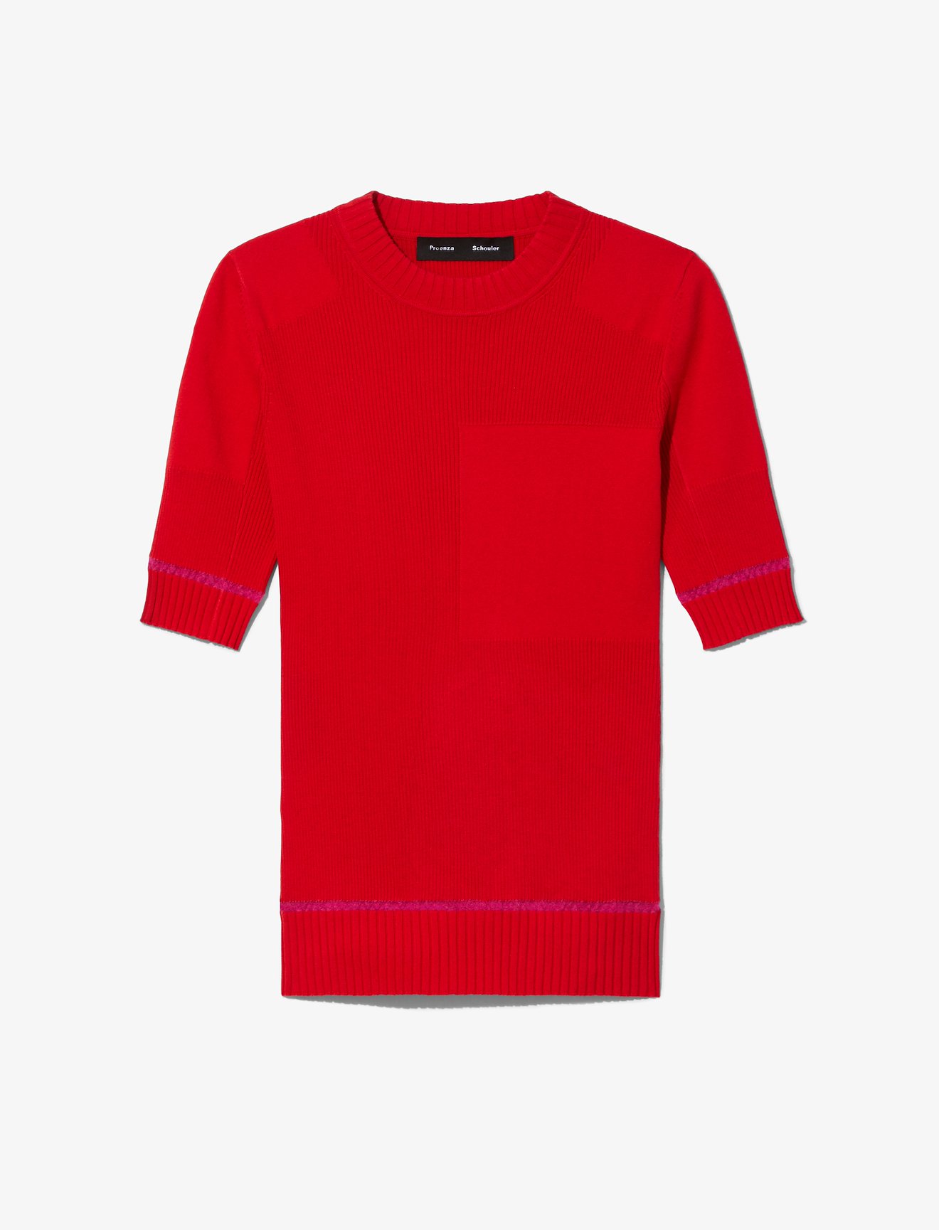 Silk Cashmere Rib Knit Top #4