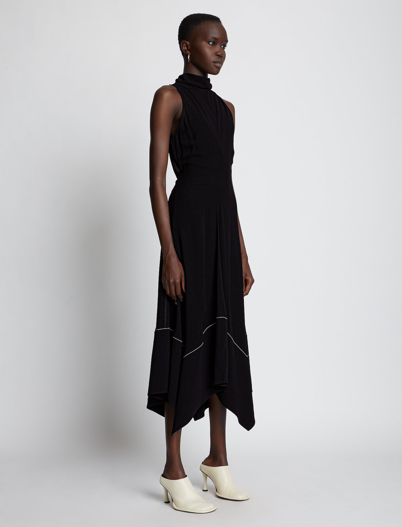 Silk Crepe Georgette Dress #1