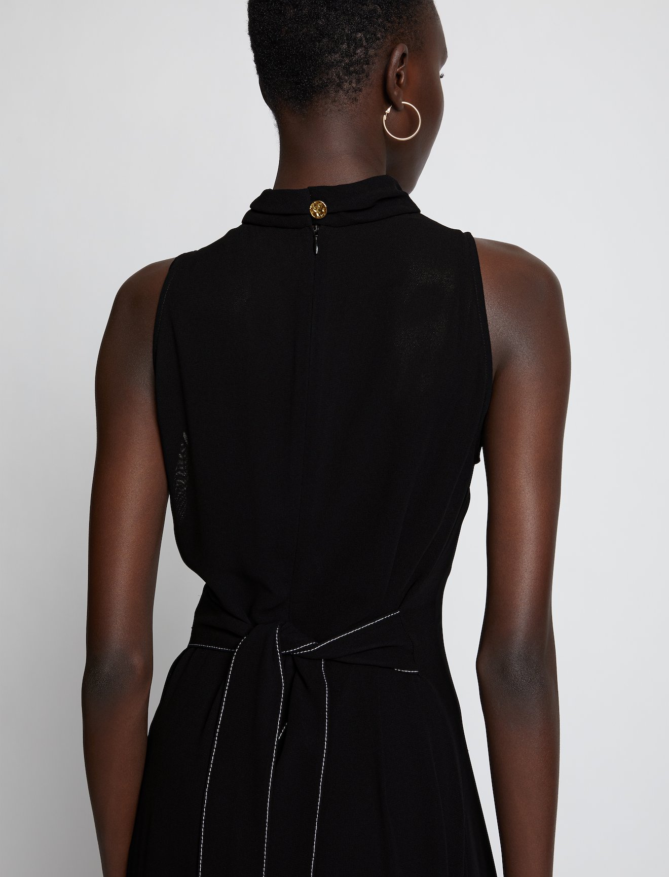 Silk Crepe Georgette Dress #3